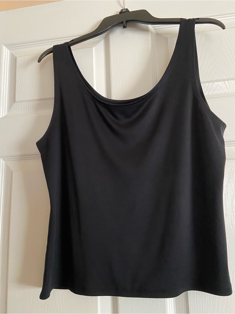 Ruby Rd. Black and Gold Geometric 2 piece Print Dolman Top. Size PL - Picture 3 of 3